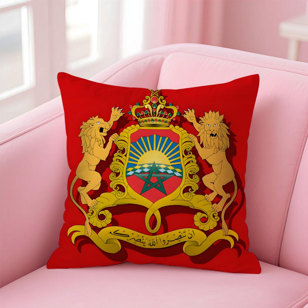 

Luxury The Kingdom of MMorocco ICONS Cushion Cover Linen Pillowcase Cover Soft Decor for Sofa Home Room 30x30cm