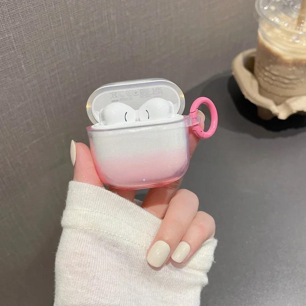 Étui pour Huawei Freebuds SE3/SE2 Étui TPU Coloré Écouteur Bluetooth Silicone Housse d'Écouteur Free Buds SE3/SE2 Freebuds SE2 rose