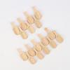 Wooden Mini Tea Coffee Scoops Seasoning Candy Spices Bath Salt Spoons Wooden Spoon