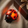 LED Glow Glowing Ladybug Night Light Rare Decorative Item  Gift for Kids/Adults
