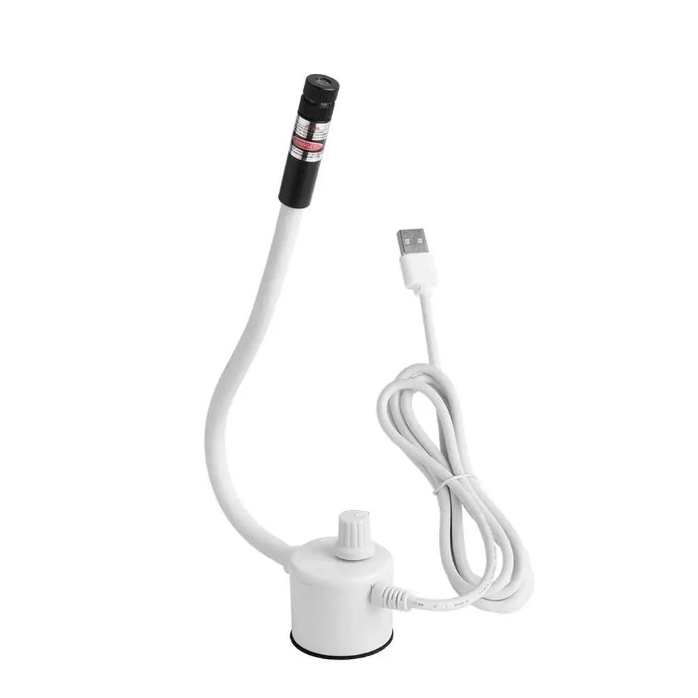 USB Red Laser Positioning Light Infrared Working Lamp Cutting Sewing With Magnetic Machine Accessories Base Line/Cross N1K2