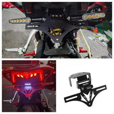 Foldable Fixed License Registration Plate Bracket FOR QJMOTOR SRK 921 900 RR921 921RR SRK921 SRK900 Tail Tidy Fender Eliminator