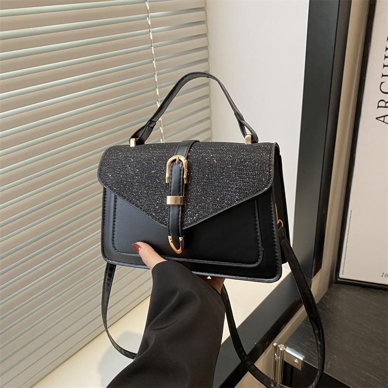 Commuter Niche Design Messenger Bag Women's Bag New Premium Handbag Simple Shoulder Bag Texture Small Square Bag