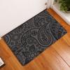 Elegant Persian Ornamental Paisley Buta Pattern Doormat For Luxurious Home Decor
