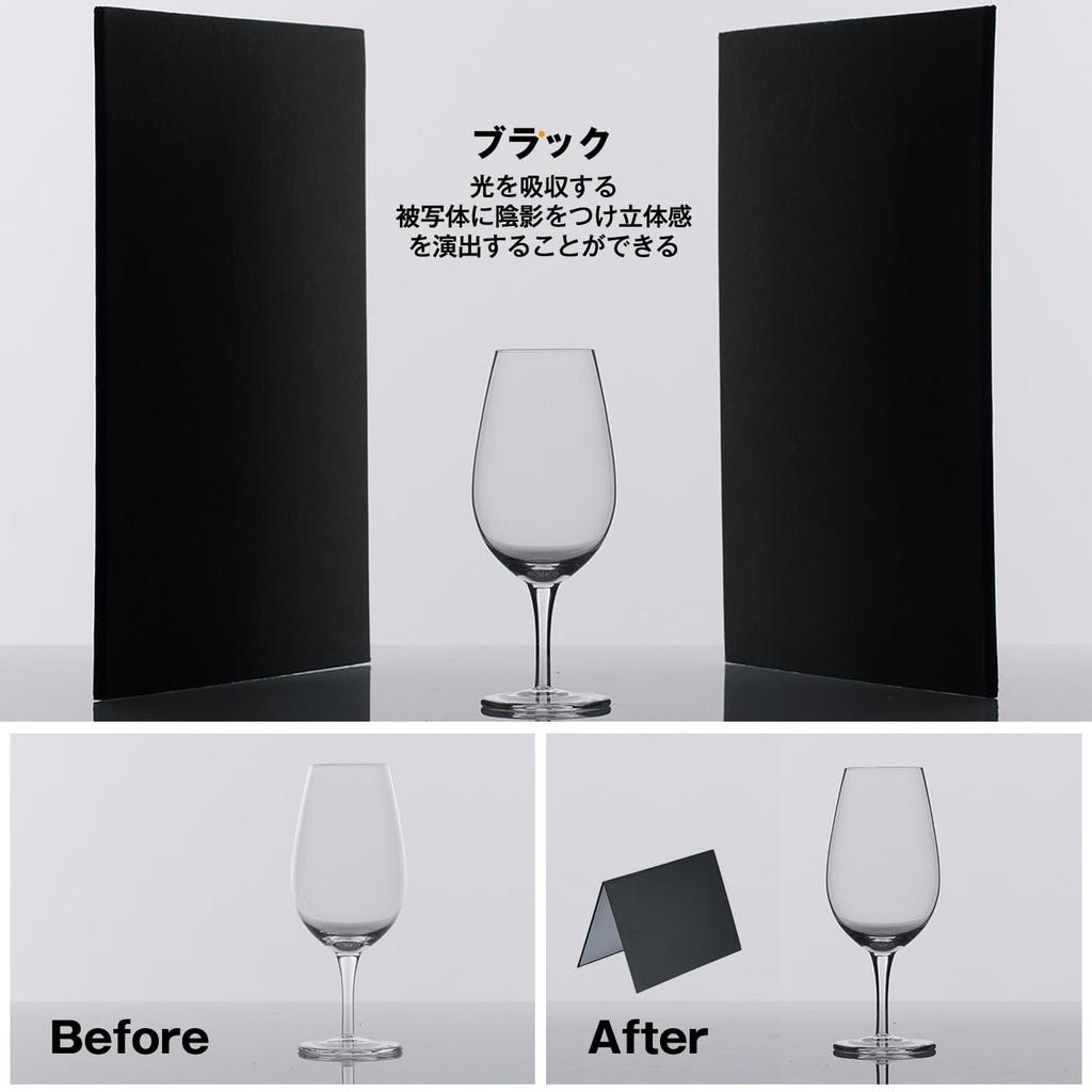 TARION Reflector Board A3 Size 3 Colors White Black Gold Photography Fill Light Foldable Compact