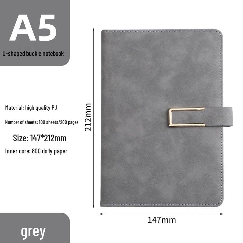 A5 Portable Business & Student Meeting Notebook Gift Set