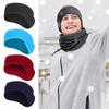1 Stück Fleece Ohrenwärmer Muff Winter Stirnband Ohrenschützer Stirnband für Männer Frauen Laufen Skifahren Outdoor Sport