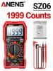 Digital Multimeter AC/DC Ammeter 1999 Counts Multitester 600V Voltmeter Multimetr Voltage Resistance Meter Diode Tool ANENG SZ06