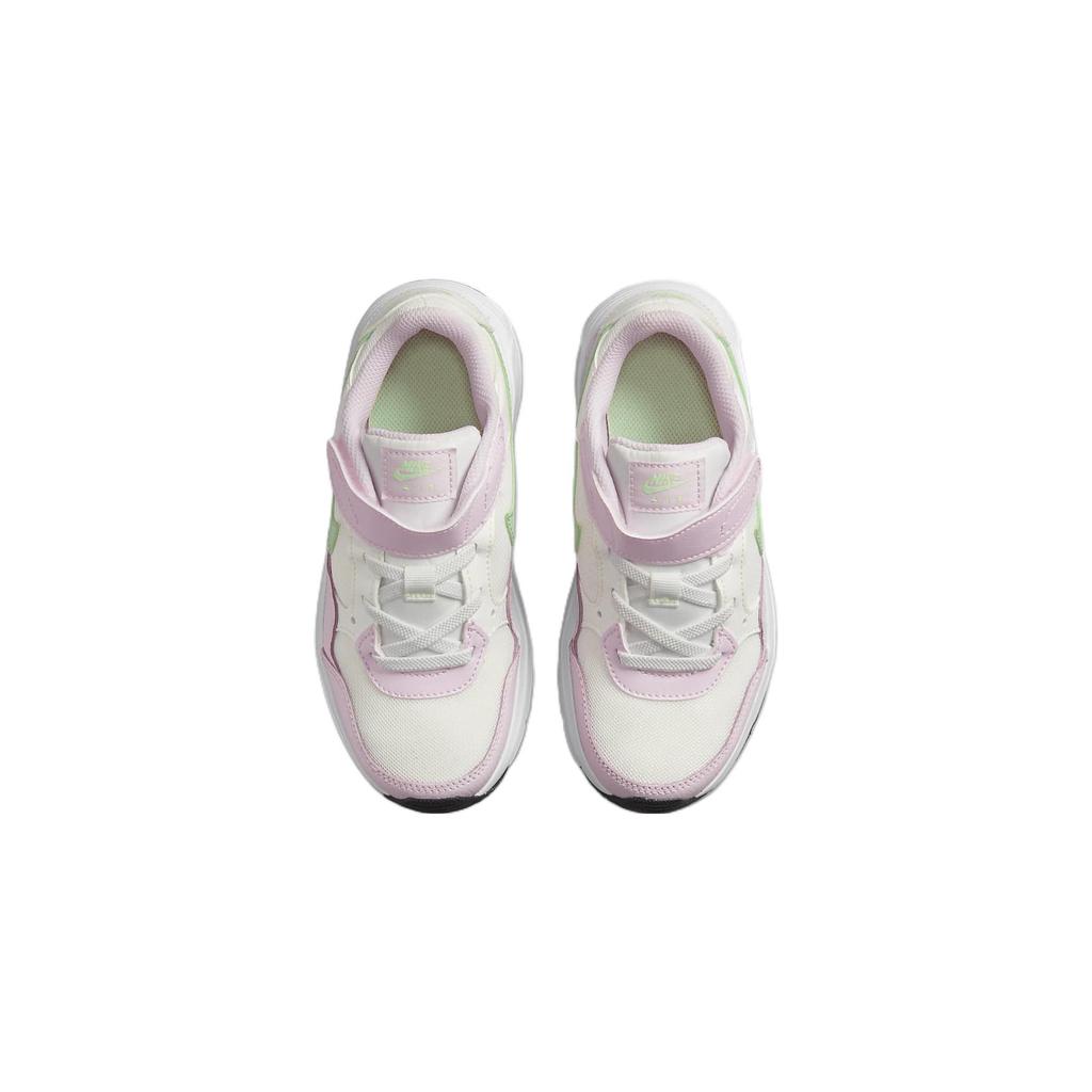 Nike Air Max SC Vintage Cushioning Abrasion Resistant Breathable Low top Kids' Casual Shoes Hook and Loop Pink Green CZ5356-110