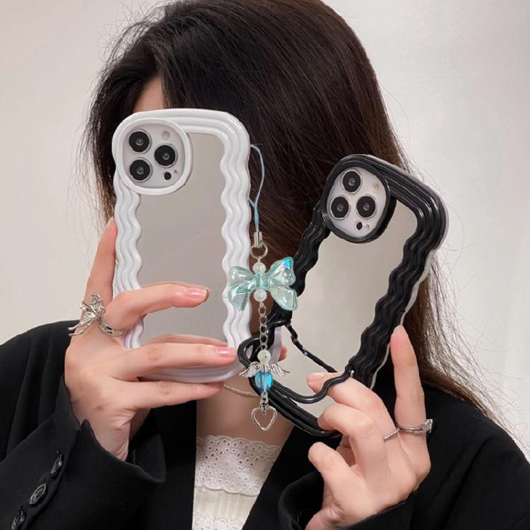 Stylish Heart Phone Charm Fashion Phone Lanyard Unique Bag Accessories Bowknot Phone Jewelry Suitable for Fashion Lover