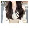 Wigs Women's Long Hair Full Headgear Natural Fashion Imitation Human New Big Wave Curly Wig Set