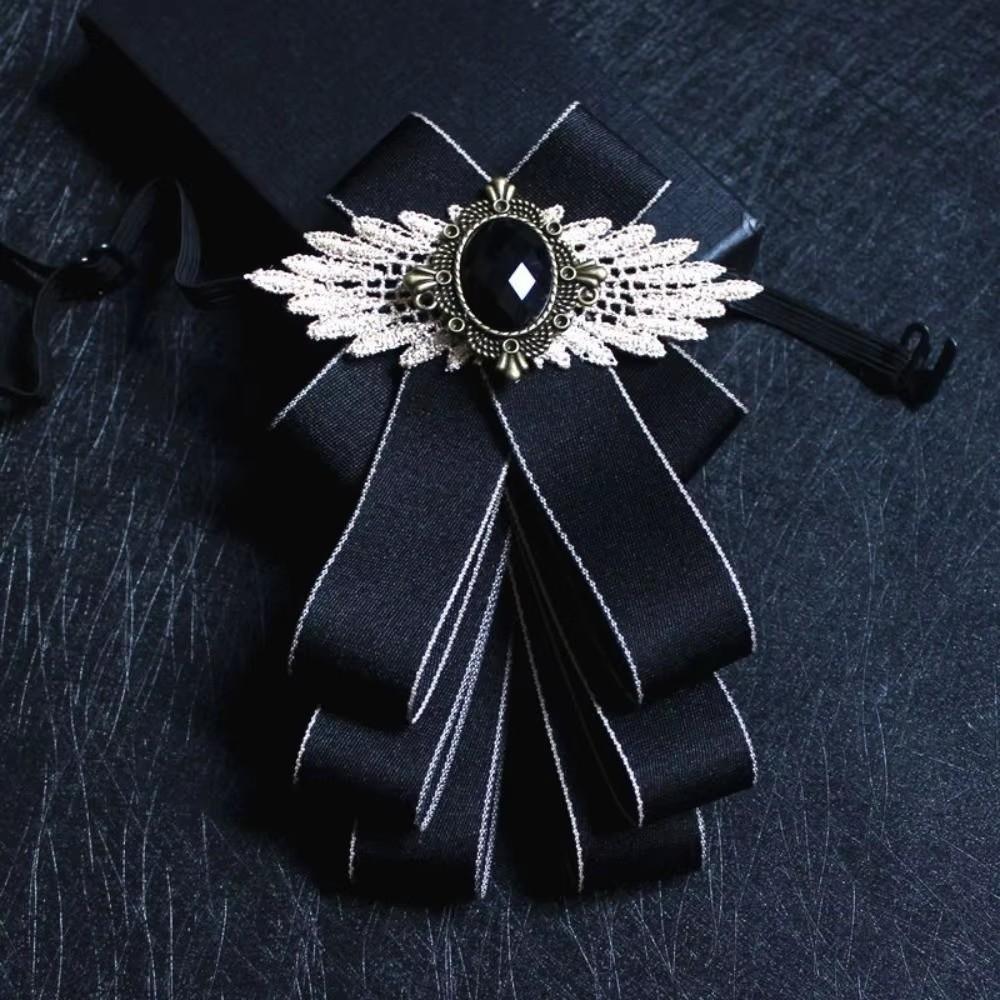 British Style Gentleman's Bow Tie Adjustable Men's Suit Accessory  Bridegroom