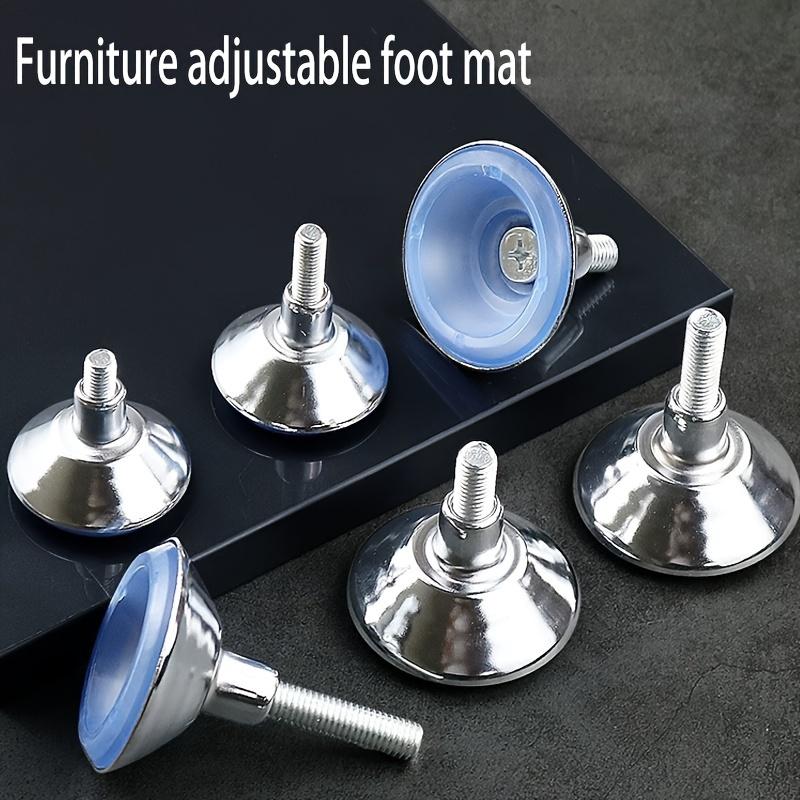 

60mm Furniture Foot Pad Nail Furniture Leveler Adjustable Table Desk Sofa Couch Leg Feet Mat Type A