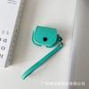 New Apple Bluetooth headset cover AirPods 1 models protective cover handmade skin leather portable lanyard model