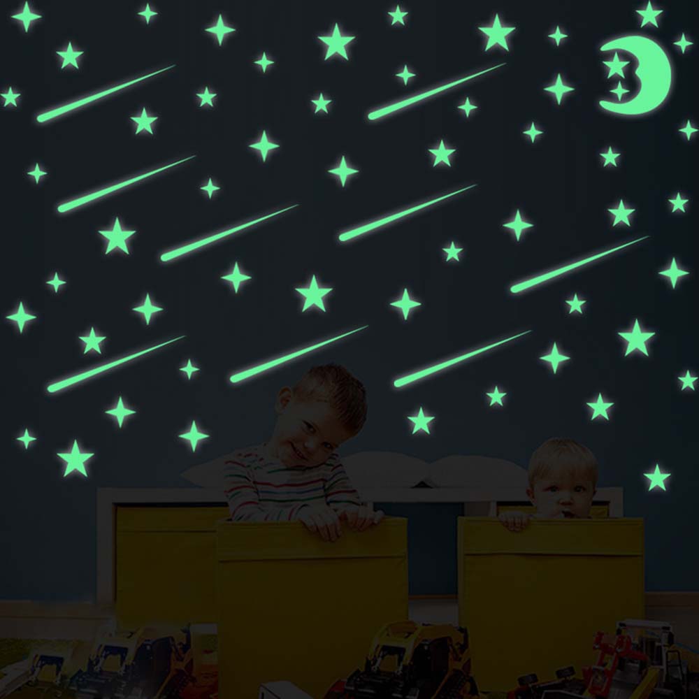 

Украшение потолка светящиеся в темноте светящиеся звезды наклейки звездное небо наклейки флуоресцентная луна