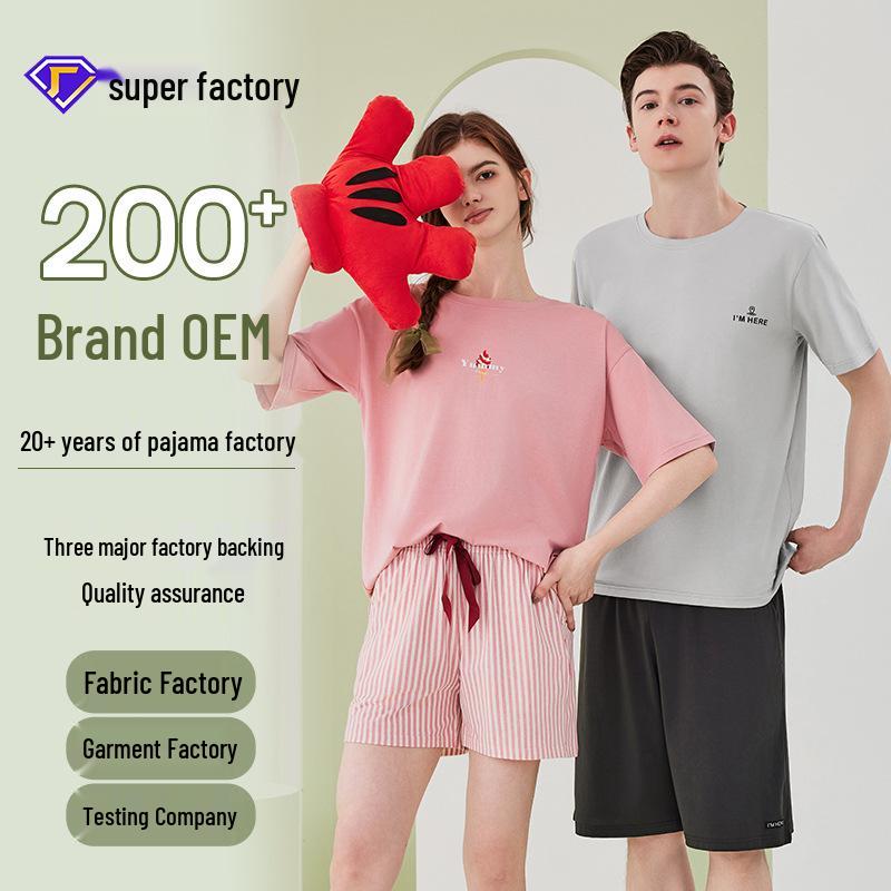 

Women s Cotton Modal Pajama Set - Couple s Homewear L