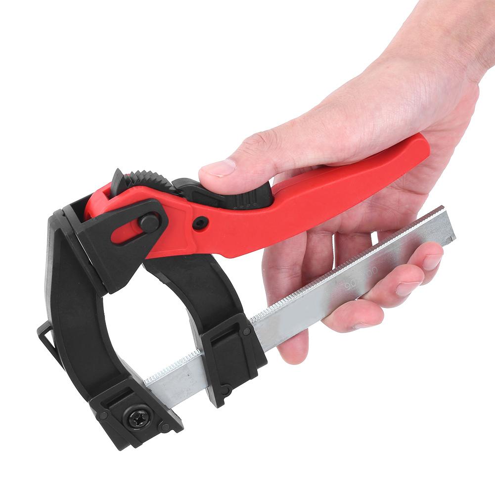 DIY Tischlerei Ratsche Schnell F Klemme Holzbearbeitung Fixierung Stangenklemmen Schreiner Zubehör