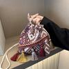 Bag Women's Ethnic Style Fringed Mini Small Mobile Phone Bag Fashionable High-value Messenger Bag Retro Versatile Shoulder Bag