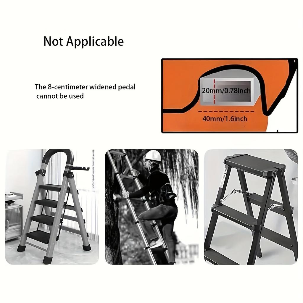 Ladder Multipurpose Tool Pouch Multi-Functional Telescoping Hold Hanging Kit Organizer Telescopic Accessory Folding Storage