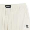 New MLB New York Yankees Basic Collection SS25 Casual Pants Unisex Heather Gray Ivory 3AWPB1053-50CRM