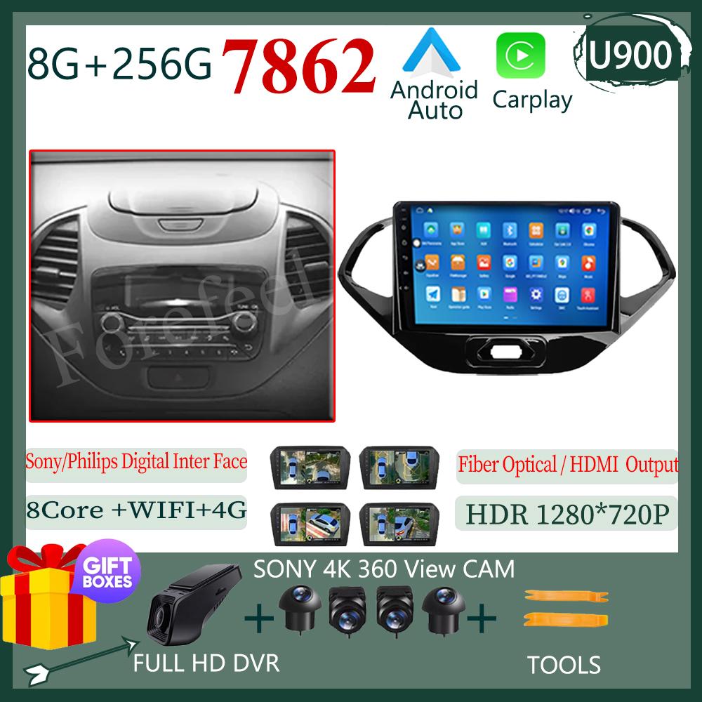 Android Radio For Ford Figo 2015 - 2018 Android Auto Car Multimedia Player Carplay No 2din DVD Stereo Head Unit GPS Navigation