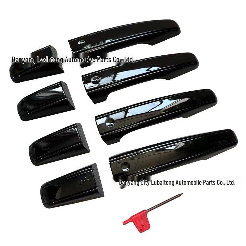 All Black Door Handle Kit for Range Rover, Range Rover Sport, Evoque, Discovery 4-5, Discovery Sport