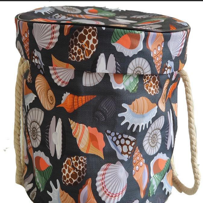 Children's Quick Storage Bag for Toys: Fabric Basket with Zipper