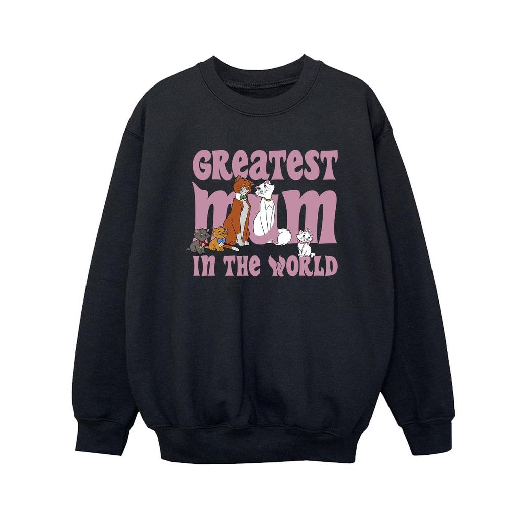 Disney Boys The Aristocats Greatest Mum Sweatshirt
