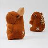 Clearstone Capybara Plush Keychain, Chavimaru Croissant, 19cm, Brown