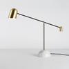 Modern minimalist creative desk lamp marble base adjustable and stylish living room study room bedroom bedside decorative lamp