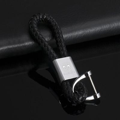 1pc Metal Car Key Chain Key Ring Key Lanyard Car Emblem Styling for Journey Ram 1500 Durango Challeager NITRO SRT Charger Avengr