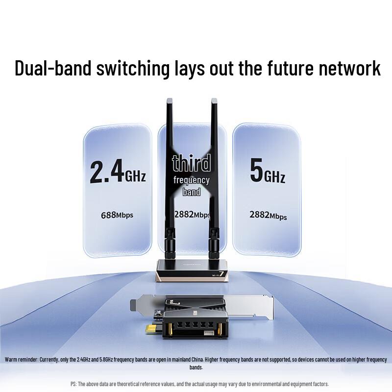 UGREEN WiFi 7 PCIe Wireless Network Card (CN version)