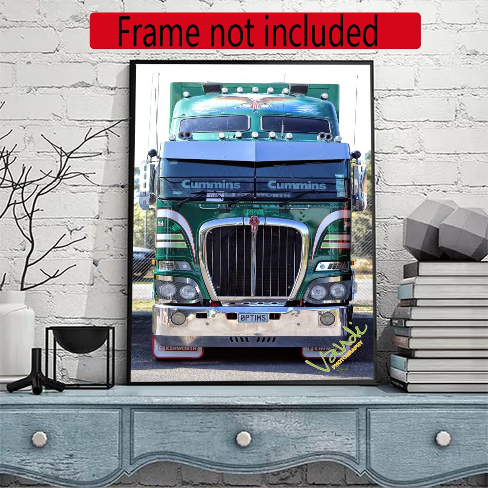 Kenworth 5D Diy Diamond Paintings Mosaic Wall Round Diamond Art Painting Kits Embroidery Crystal Accessories Frameless