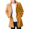 New large size woolen coat men's Asian E coat medium and long multi-color multi-size single-breasted