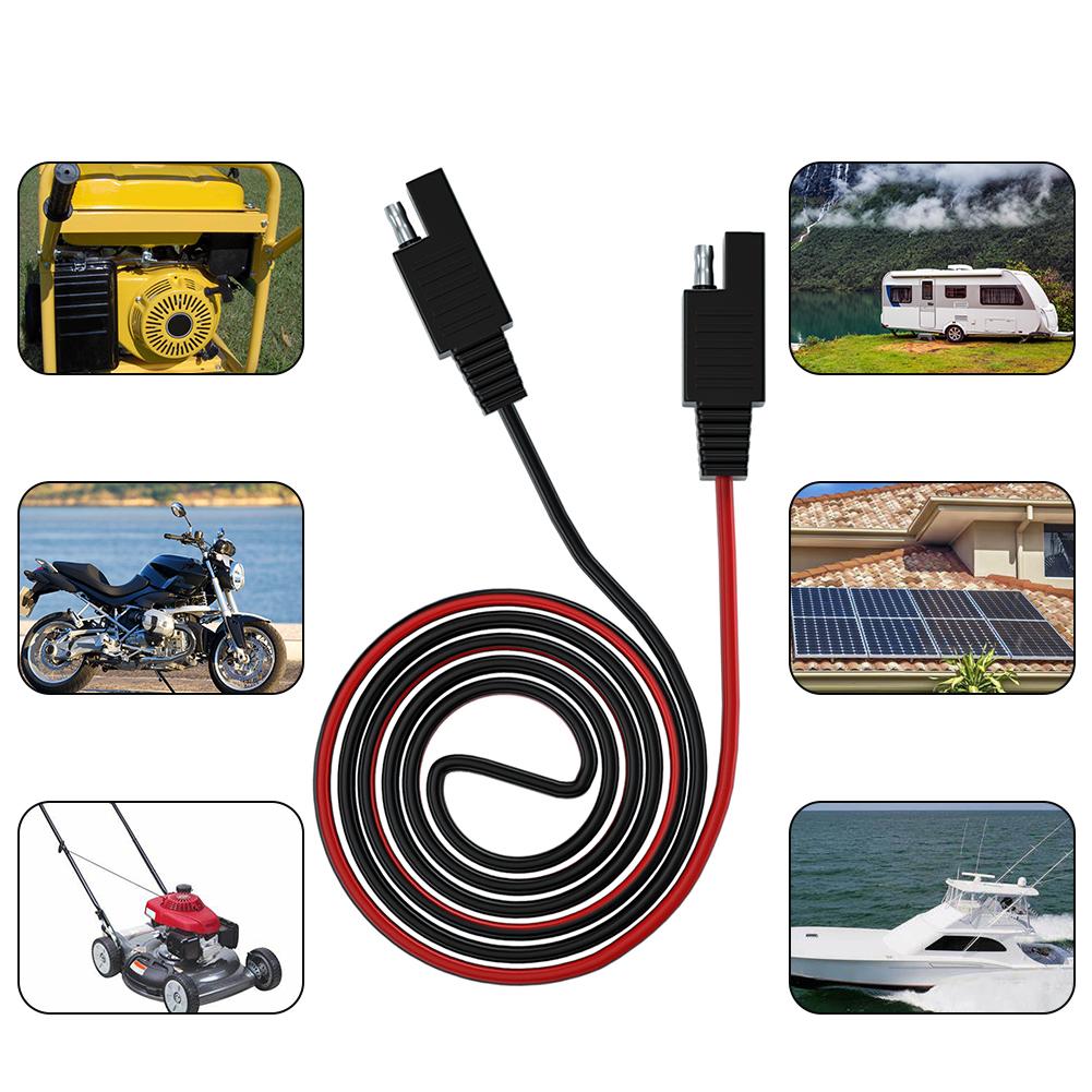 Connector Extension Cable Double Headed SAE Socket Design