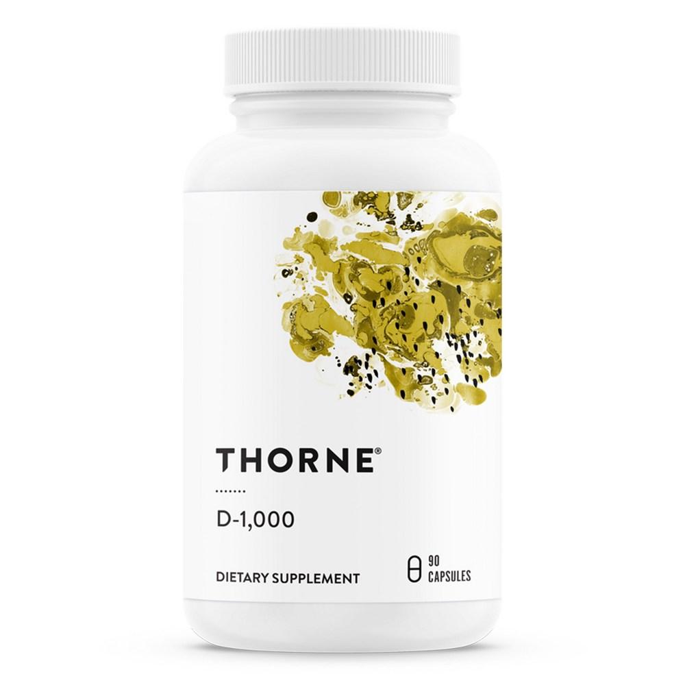 Thorne Research D 1000 Vegetarian Capsules 90 Tablets 1 pcs