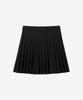 Basica Pleated Knit Skirt (Black)