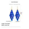 Large Rhinestone Earrings Accessible Luxurytrendyretro Earrings Elegant Earrings