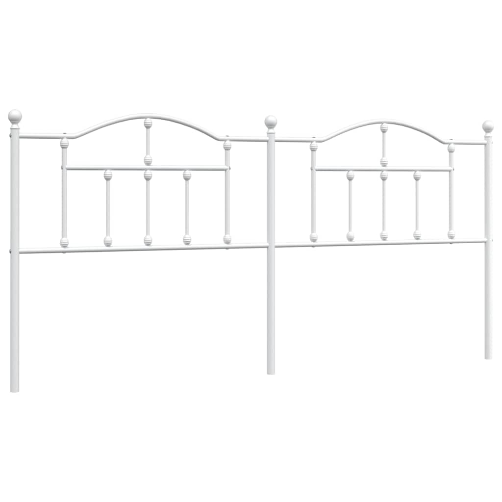Replacement Headboard Metal White 200 Cm