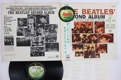 LP Record BEATLES  Beatles Second Album AP80012 APPLE 1970 Japan Obi Rock Used