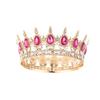 Women's Crown Adults Sparkling Headband Alloy Rhinestones Costume Hairpieces for Weddings Birthdays Proms and Pageants