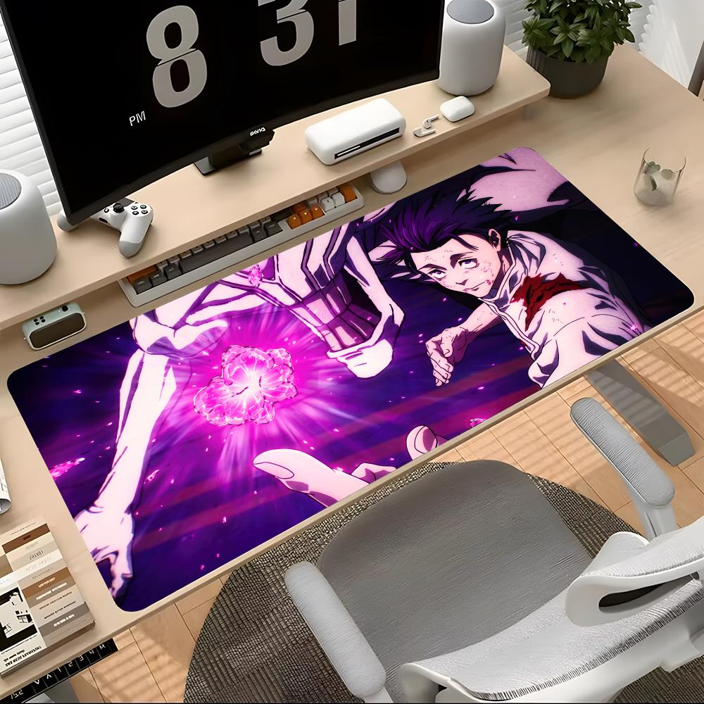 Yuta Okkotsu JJujutsu Kaisen Mouse Pad Mousepad Laptop Office Deskmat Large Black Gamer NonSlip Keyboard Rubber Mause Pad