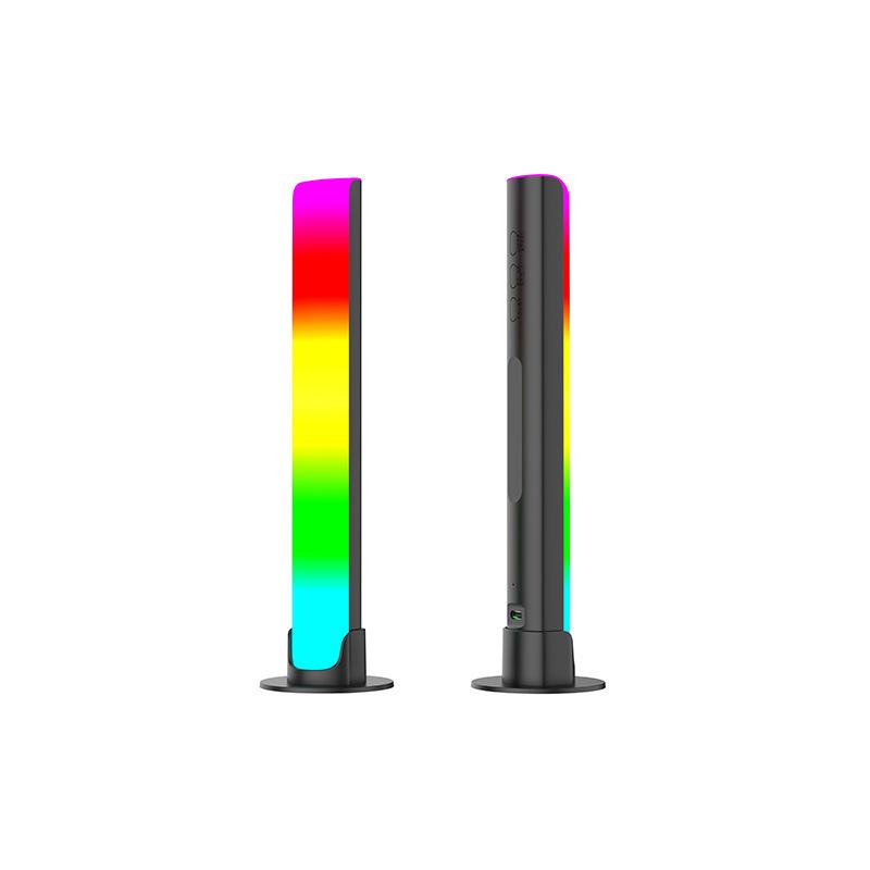 RGB Sound-Sync Rhythm Light: Trendy Colorful Music Atmosphere LED for Car or Desk with Sound Sensor