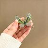 Green Butterfly Brooch, High-End Women's Exquisite Green Butterfly Cute Style Brooch, Suit Cardigan Pin Fashion Versatile Decoration