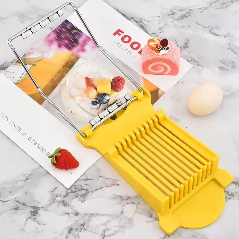 Ham Sausage Slicer Kitchen Tool for Strips Cubes Luncheon Meat Bacon Egg Fruit Tofu Vegetable Cheese Food Prep Cutting Gadget