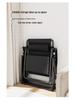 Adjustable Folding Chair: Sit or Recline with Backrest - Ideal for Napping at Home, Office, or Beach.