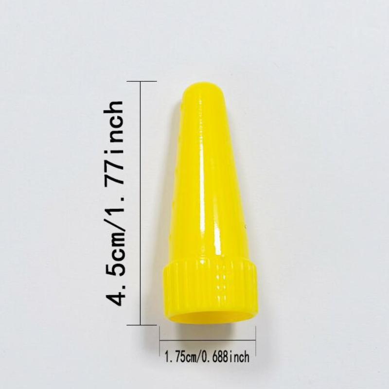 VP 3Pcs/Set For Ketchup/Salad/BBQ Sauce Squeeze Bottle Nozzle Accessories Kitchen Ketchup Squeeze Bottle Plastic Syrup Dispenser