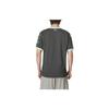 Puma Running Fitness Training Color Block T-Shirt Men Tops Charcoal-Black 77503103