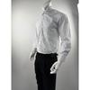 2026 Spring and Autumn New Men's Long-Sleeve Striped Shirt, Loose Short Base Shirt