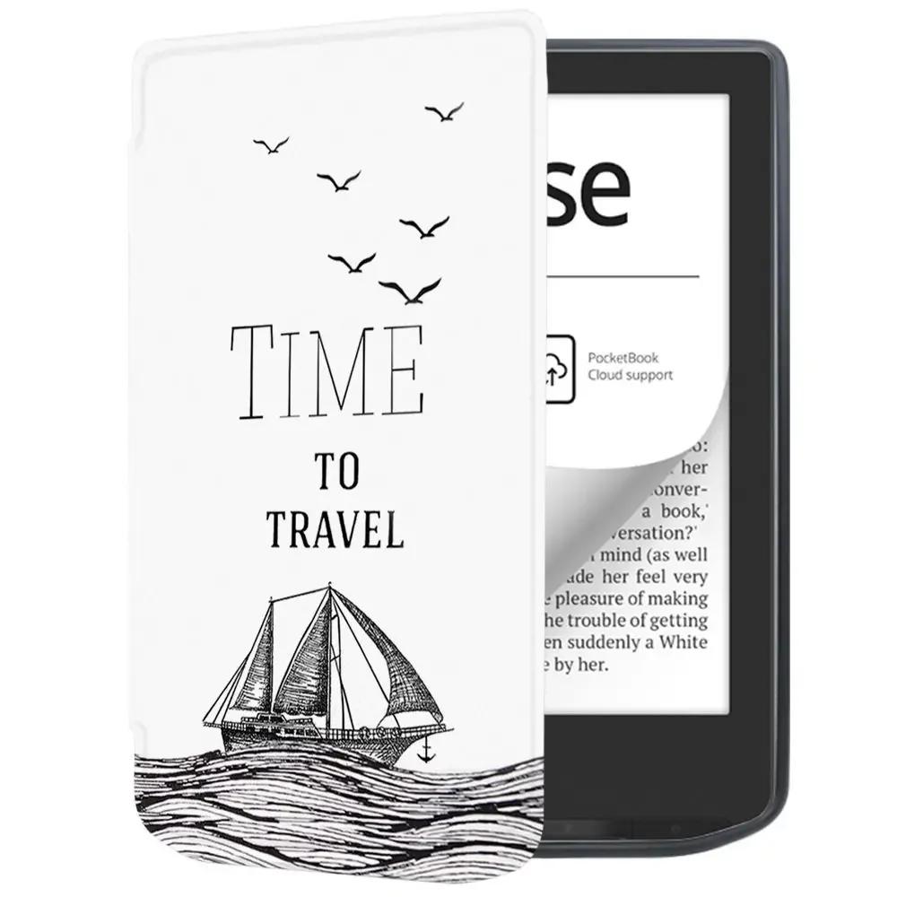 NEW Pocketbook Verse/Verse Pro e-Reader Case Ultra Slim Filio Cover PB 629/634 Funda Auto Wake/Sleep Soft TPU Protective Shell
